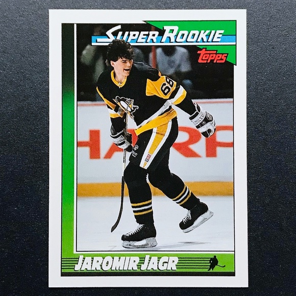 Jaromir Jagr RC - 1991-92 Topps #9 - Picture 1 of 2